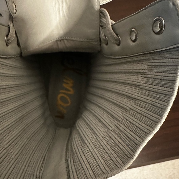 Gray Sam Edelman Lysenko Combat Boot - Picture 7 of 12